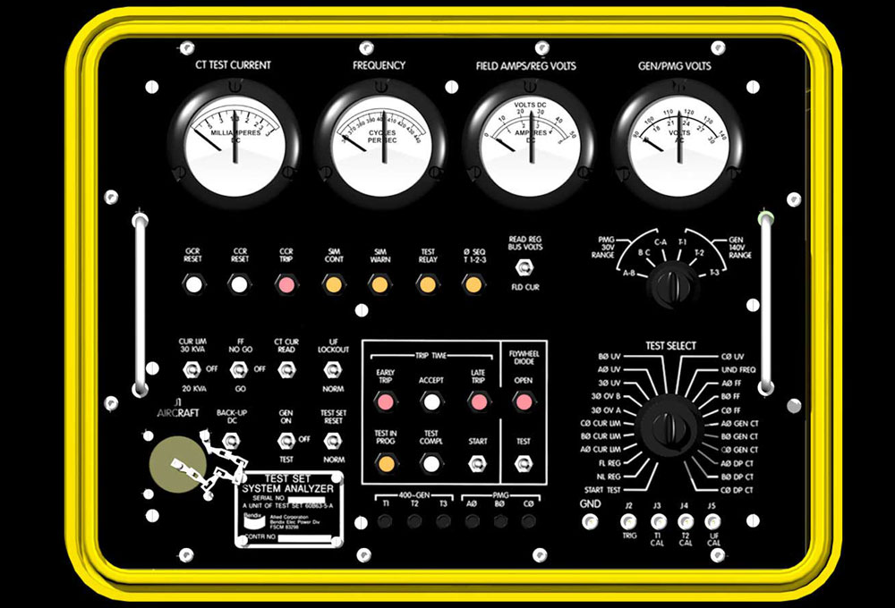 3D Test Equipment Render for CF18